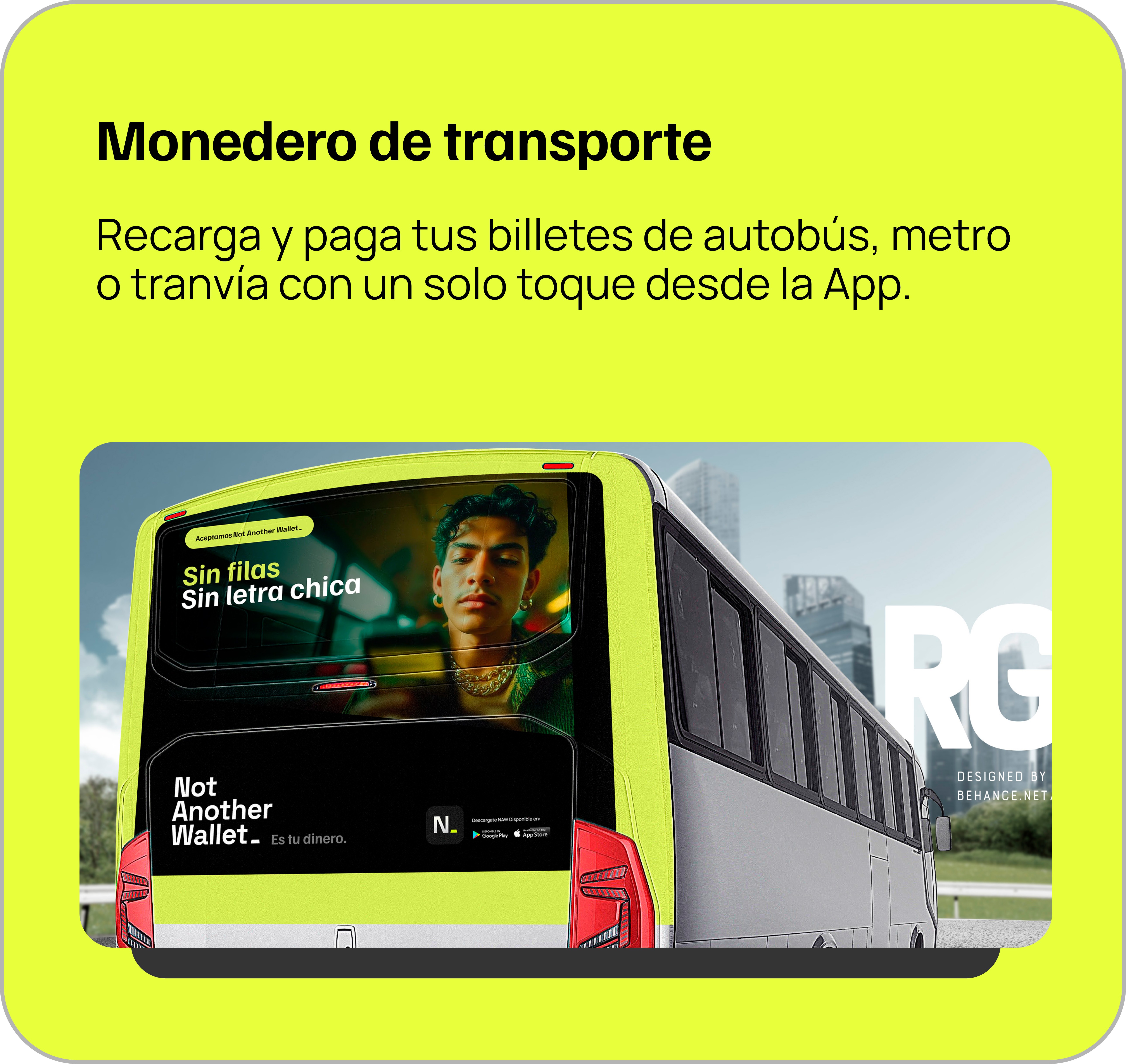 Monedero de transporte